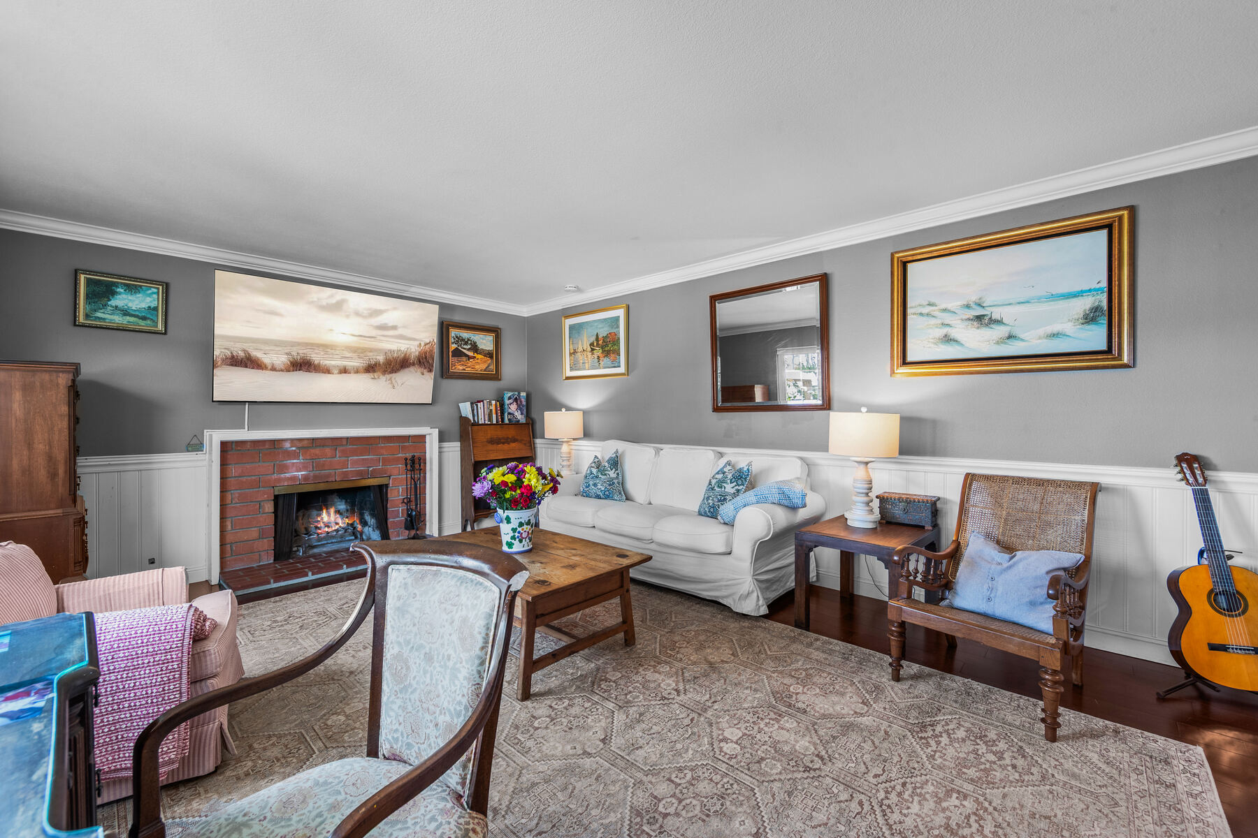 Living Room Fireplace